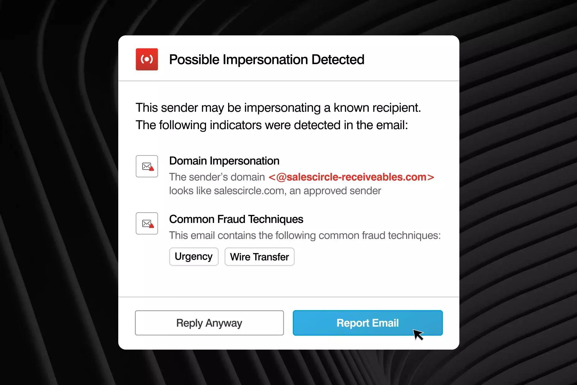 Adaptive Email Security