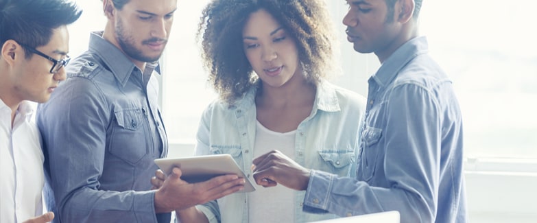 Colleagues Discuss Advanced Email Security