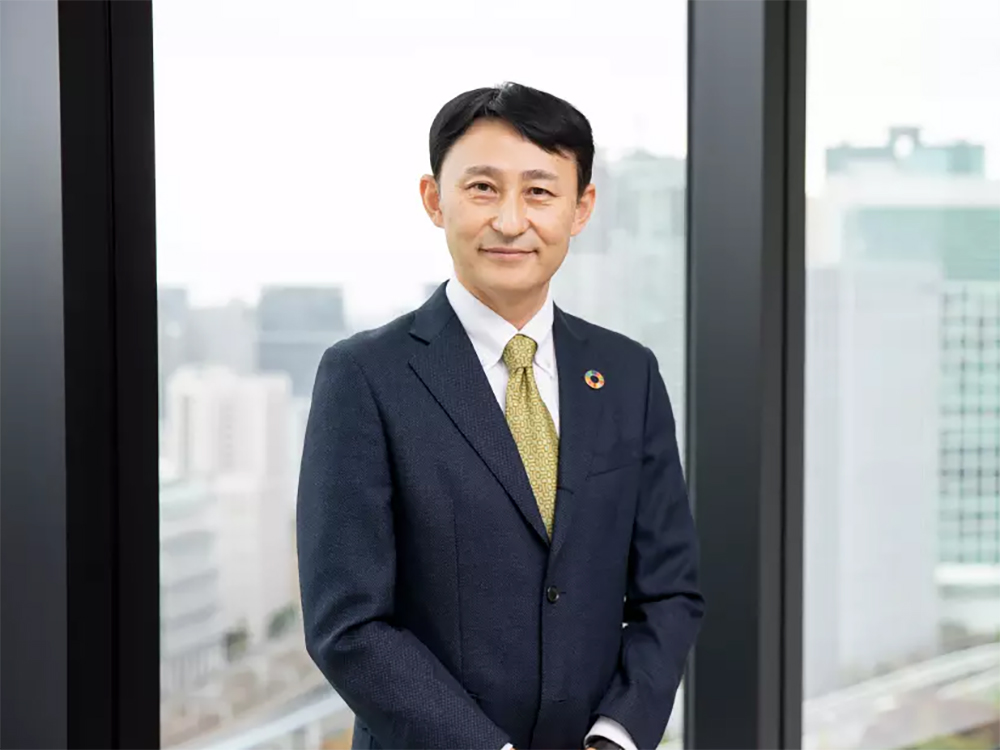A man in a suit