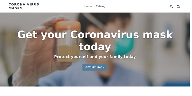 Recently Registered Coronavirus-themed webpage