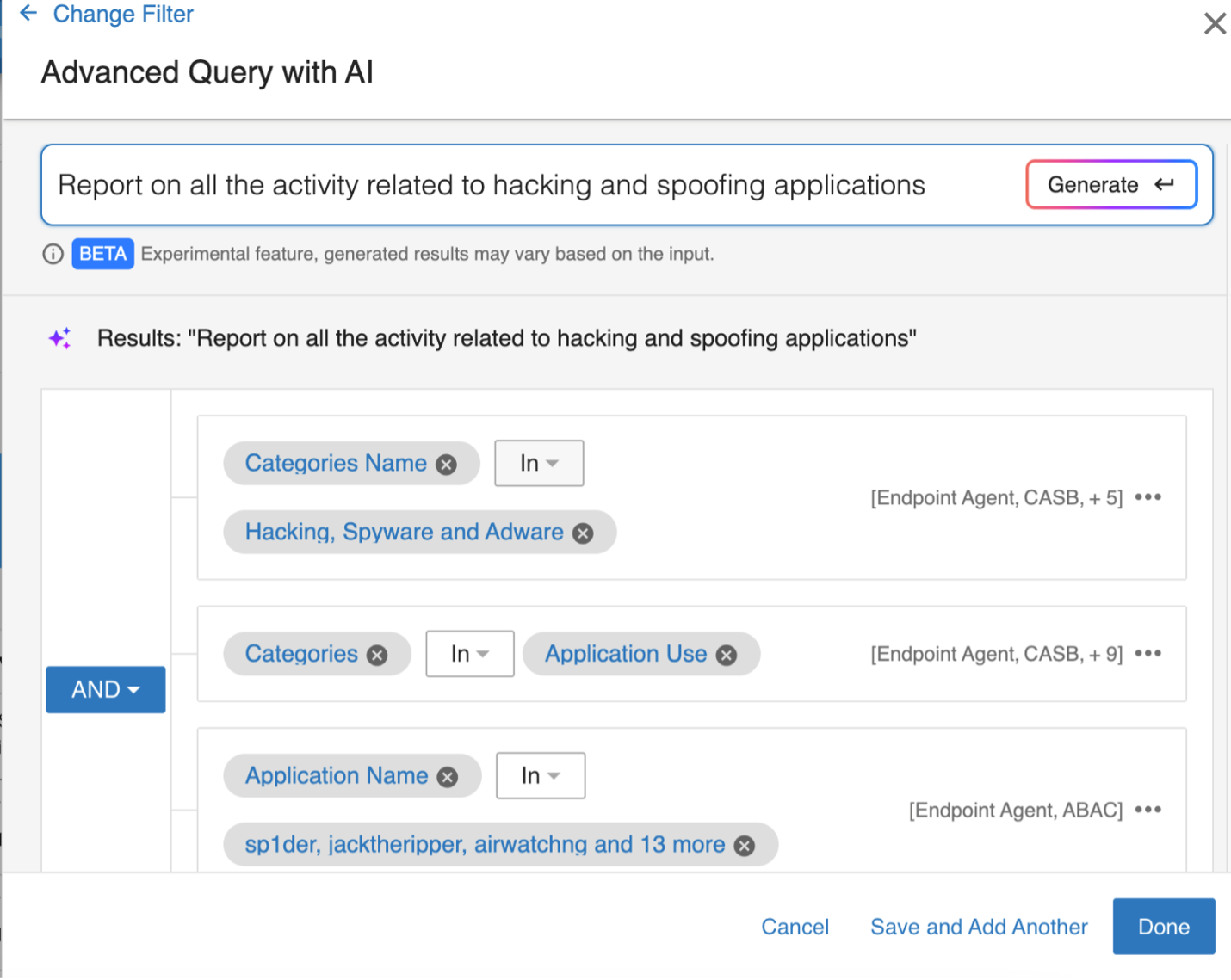 AI-Powered Exploration Query