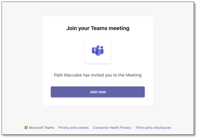 شکل ۶: جعل جلسه Microsoft Teams (VirusTotal)