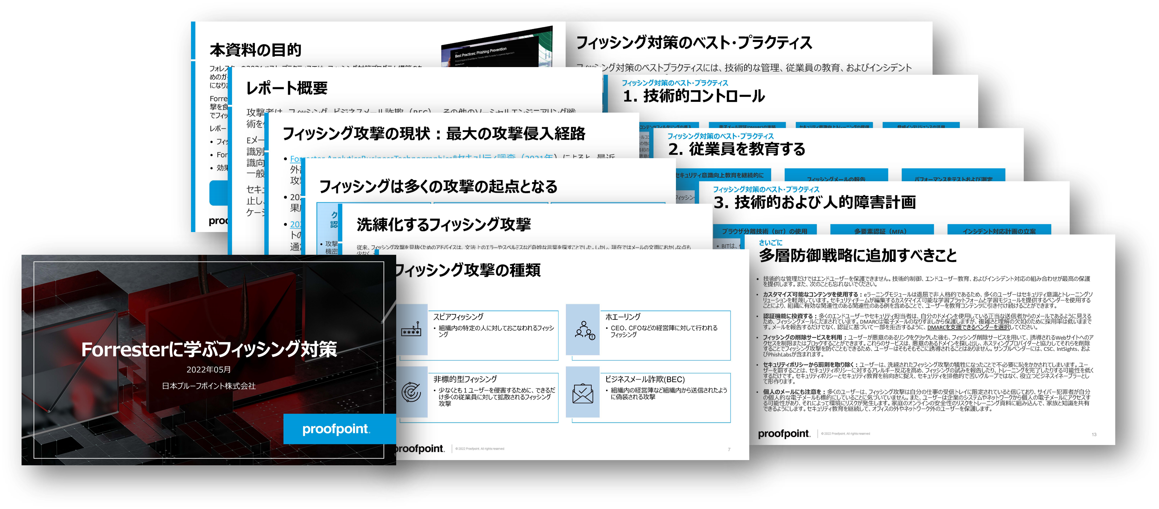 Forrester フィッシング対策ベスト・プラクティス参考資料