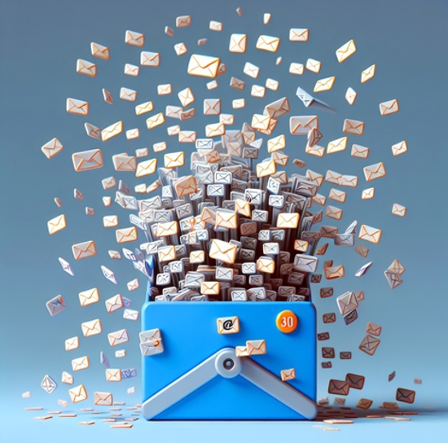 Image showing mailbox overload