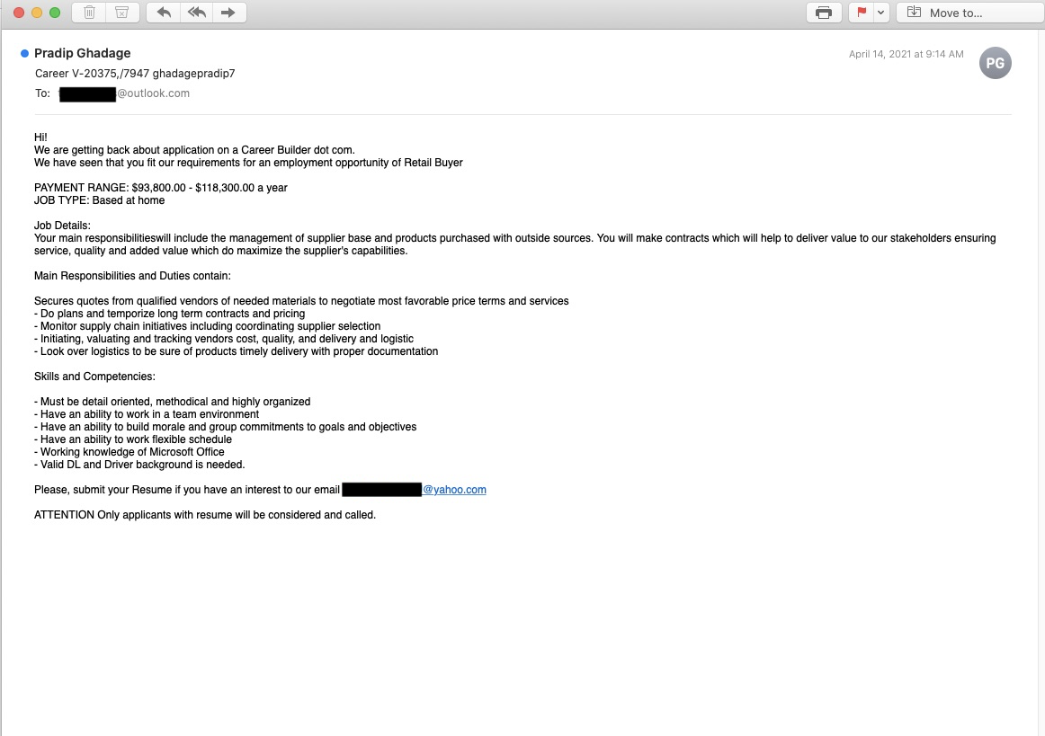 Job Themed Phishing_1