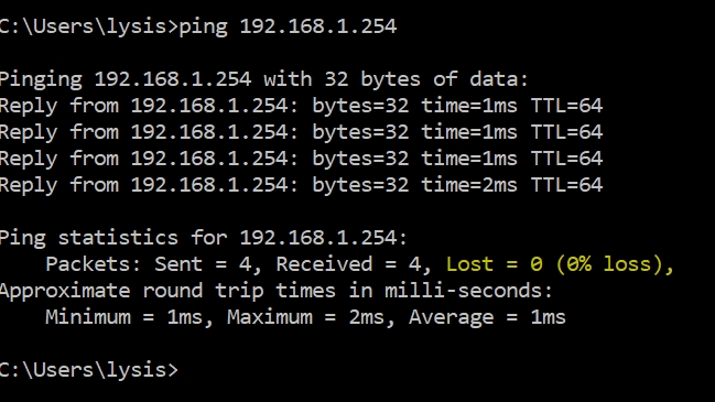 Packet Loss Testing Example