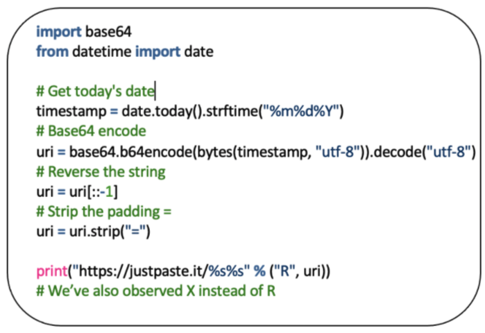 Python implementation 