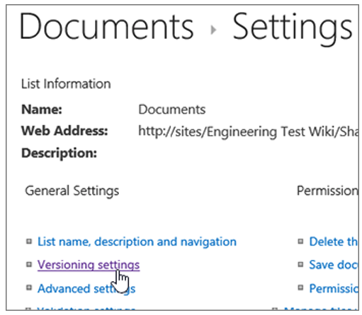 SharePoint Online & OneDrive Document Library Settings