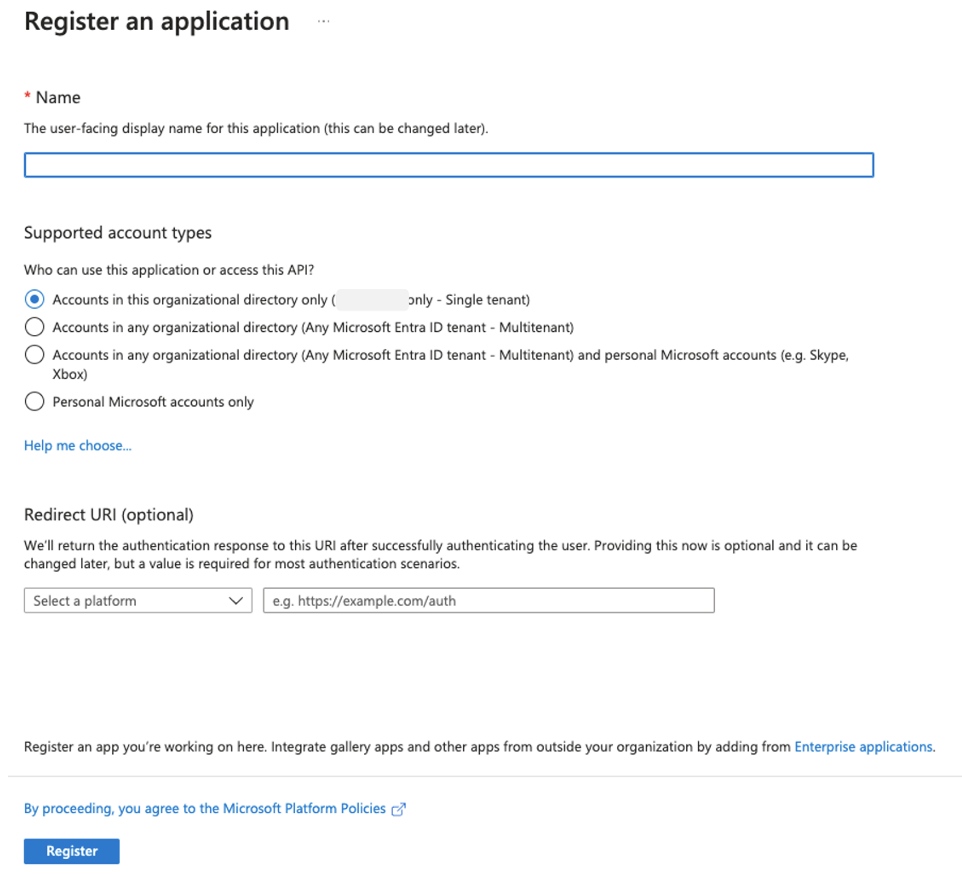 Application registration, utilized by attackers to create ‘single tenant’ or ‘multitenant’ apps