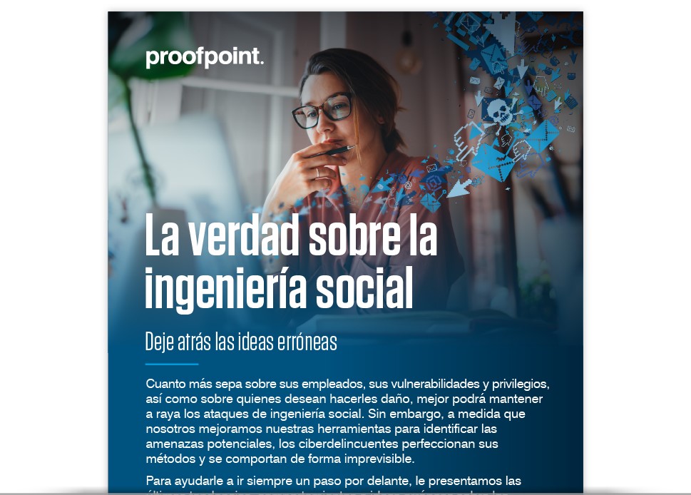 Proofpoint Social Engineering Infographic