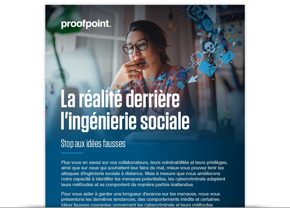 Proofpoint Social Engineering Infographic