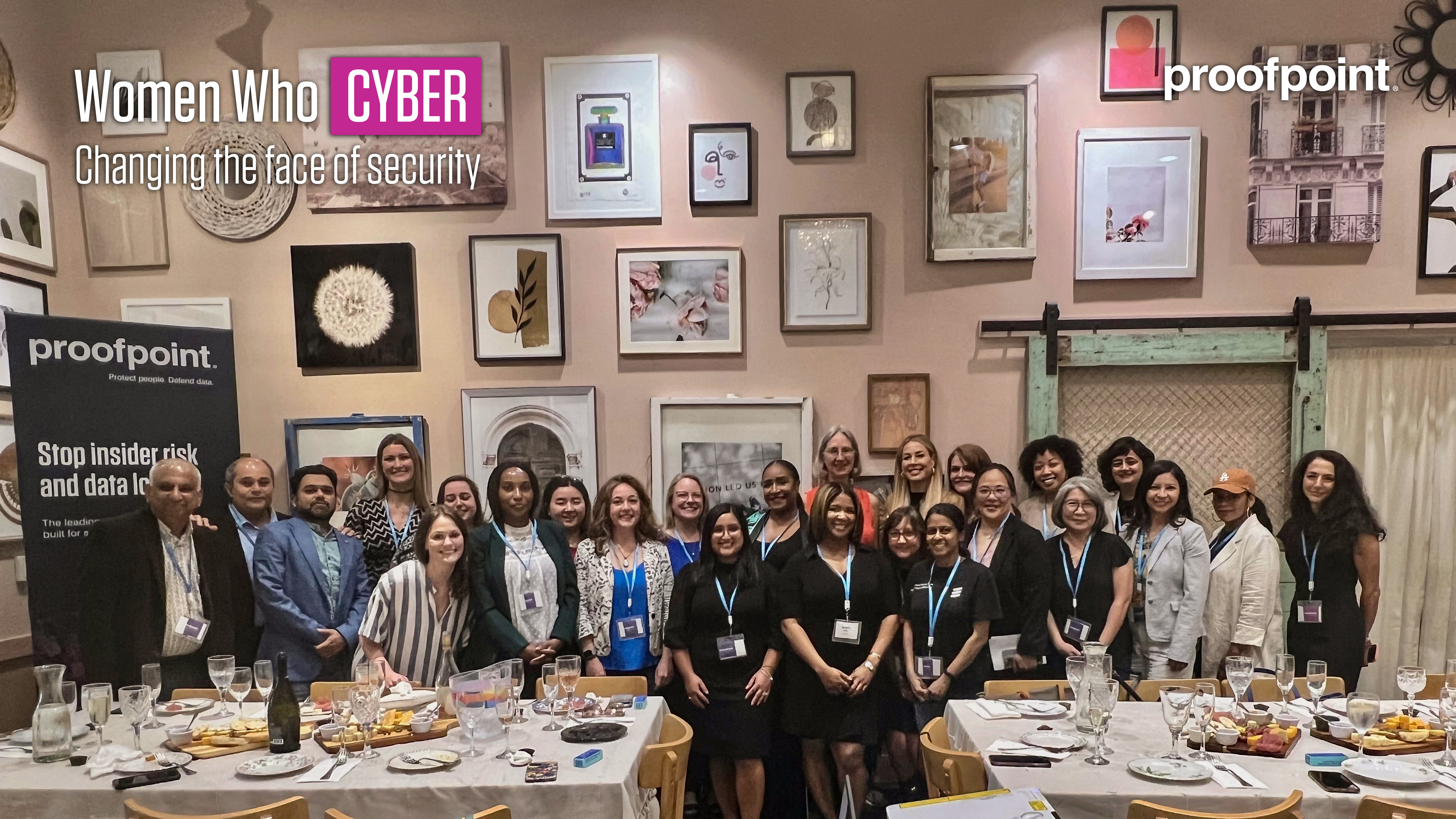 Attendees at Proofpoint’s inaugural Women Who Cyber event in Frisco, Texas.