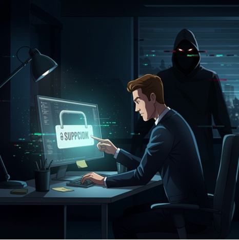 threat actor watching user