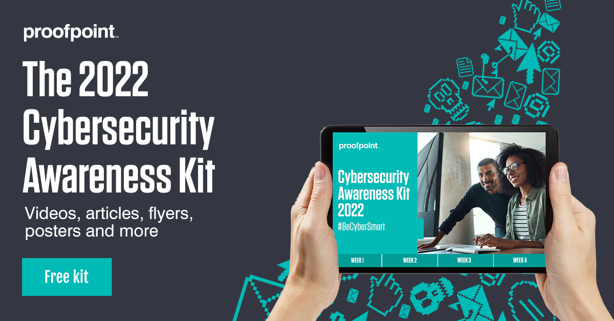Proofpoint Cybersecurity Awareness Kit