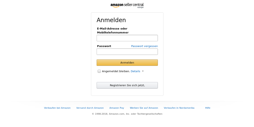 Phishing template for Amazon’s German-language site using stolen branding