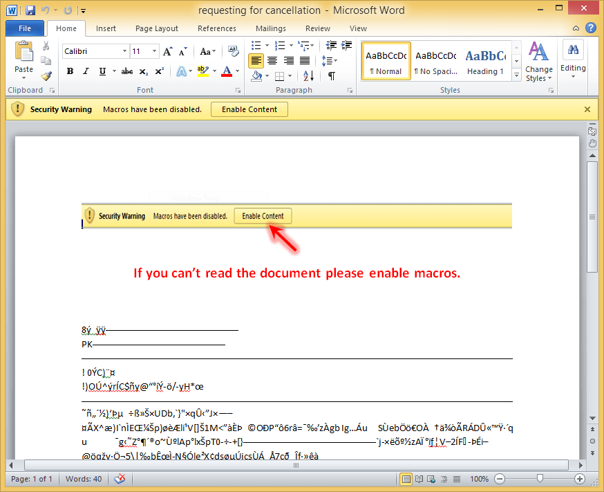 Macro-laden attachment that downloads intermediary loader which downloads Panda Banker