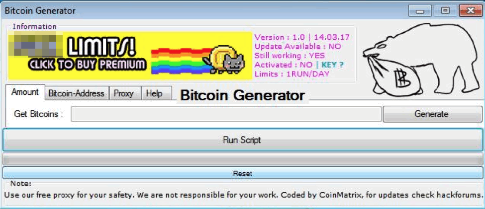 The ransomware sample with SHA256 hash bundled