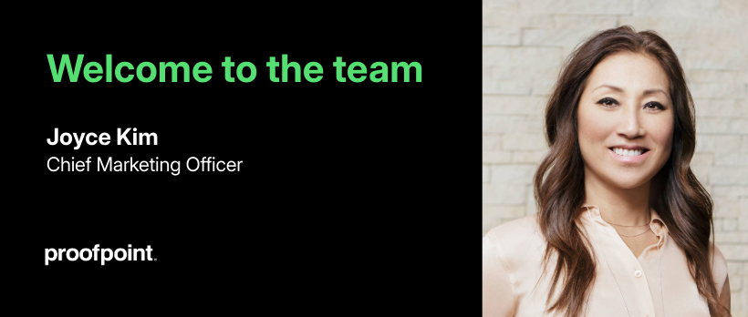 Proofpoint Appoints Chief Marketing Officer