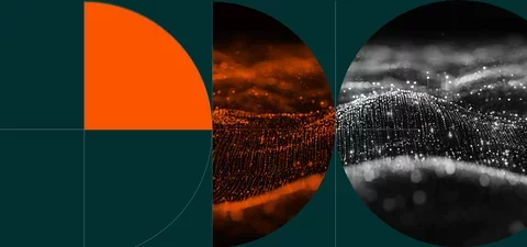 Abstract digital landscape representing connected data, cybersecurity, and evolving technology risks.