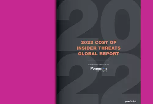 Ponemon 2022 Insider Threat Report