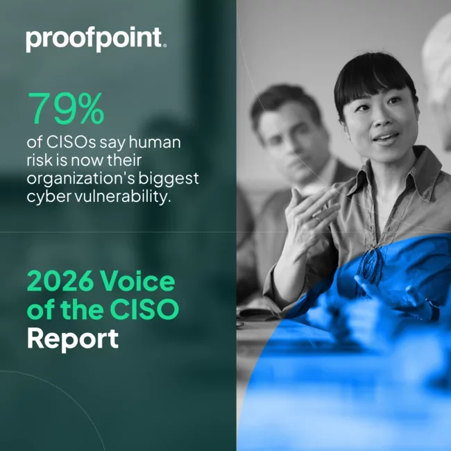 Proofpoint 2026 Voice of the CISO Report Finds Cyber Resilience Improving, While AI Expands the CISO Mandate