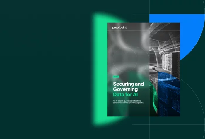 Guide titled “Securing and Governing Data for AI” about protecting sensitive enterprise information.