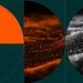 Abstract digital landscape representing connected data, cybersecurity, and evolving technology risks.