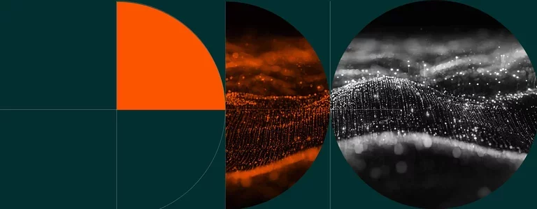 Abstract digital landscape representing connected data, cybersecurity, and evolving technology risks.