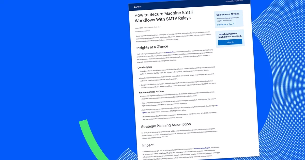 Secure machine-generated email before it disrupts your business ...
