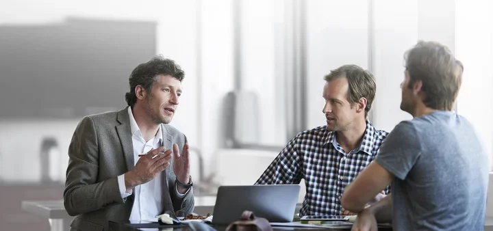 Colleagues discussing the GDPR readiness disconnect