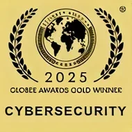 2025 Globee Awards Gold Winner badge for cybersecurity excellence.