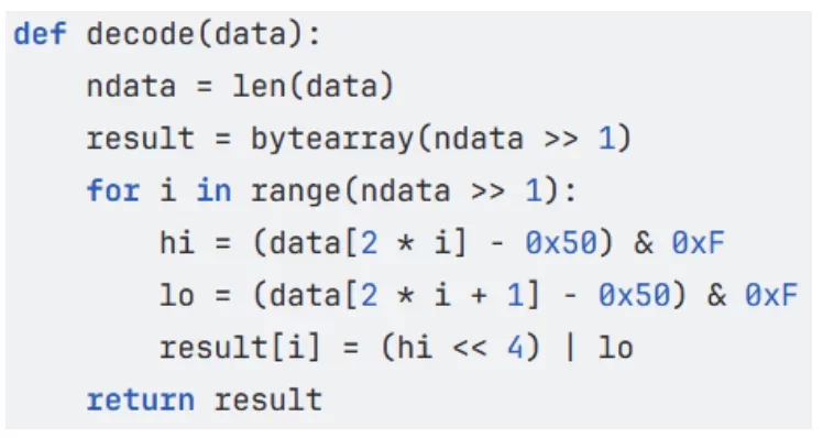 Code snippet defining a FILESYSTEM structure with a file count and file entries, plus a FILE_ENTRY structure containing filename and data fields.