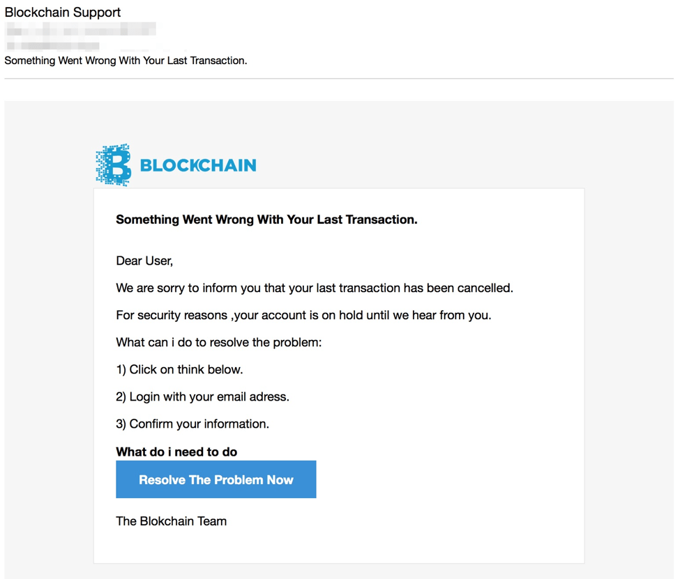 Fake Blockchain Phishing Email Lure4