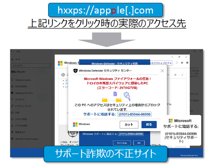 PUNYCODEを悪用したホモグラフ攻撃　１